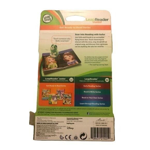 NEW LeapReader Jr Sofia the First Princess Thing LeapFrog Tag Board Book - Picture 2 of 5